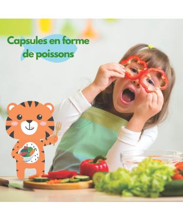 SPECIAL KID DHA - Croissance Vision & Immunit - 60 Capsules - Huile d Algue 250mg DHA 100mg Vitamines D3 A E K2 - Programme 60 Jours - Enfants 3+ - Sans Superflu - Eric Favre Laboratoire - Buy Online on GoSupps.com