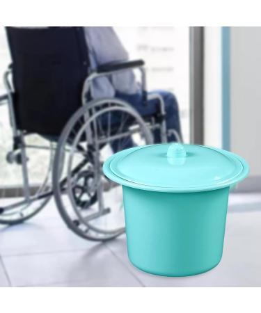 Menolana Portable Spittoon with Lid Lightweight Splashproof PP Durable Pee Potty urinal Bucket Chamber Pot for Outdoor Travel Elderly Adults Blue - Buy Online on GoSupps.com