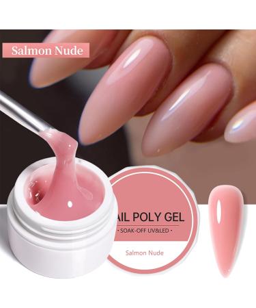 Builder Gel for Nails 3 Colors Nail Strengthener Sheer Nude Nail Polish Nail Builder Set Nail Extension Hard Gel Builder Gel Base Gel in a Bottle Light Nude UV/LED Nail Gel Kit - Buy Online on GoSupps.com