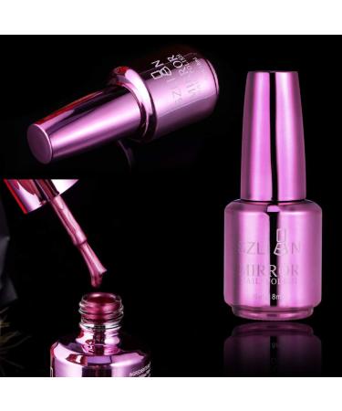 Nail Mirror Full Size Manicure Lacquer Metallic Polish Flash Suit Women s Suits Purple Outfit Purple Suit Kit De Manicura Ladies Suits Silver Suit Miss Manicure Tools Liquid - Buy Online on GoSupps.com