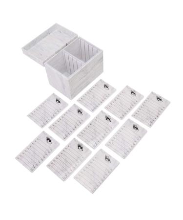 Niunion storage box for false eyelashes 10 layers of exquisite storage box for false eyelashes Storage of the eyelash extension box organizer eyelash storage box