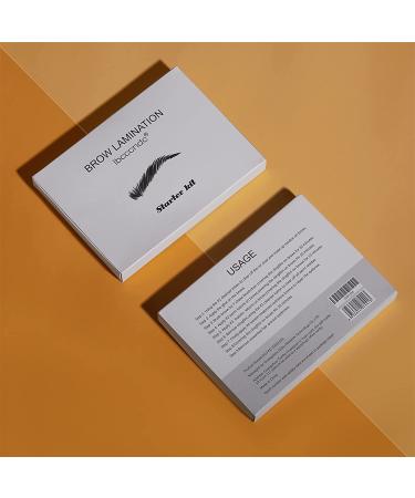 Eyebrow Lift Kit with Brow Lamination & Pomade - Long Lasting, Easy to Use | Salon Quality, Perfect for Fuller Brows | 8 Weeks Lasting Results - White - Buy Online on GoSupps.com