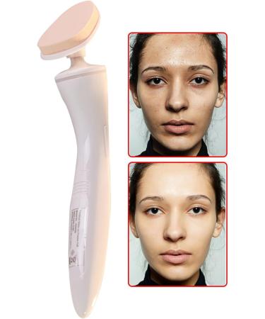 Vibrate Foundation Brush 360 Degrees Rotating Portable Cosmetic Brush | Powder Foundation Brush for Home Travel Makeup Brush for Liquid Cream Powder Dtt Electric Powder Puff (Battery Model) - Buy Online on GoSupps.com