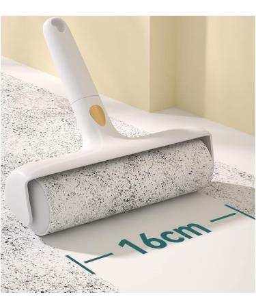 Extra Sticky Large Surface Lint Roller for Pet Hair - 1 Handle & 7 Refills 420 Sheets Green - Ultimate Lint Removal Tool - Buy Online on GoSupps.com