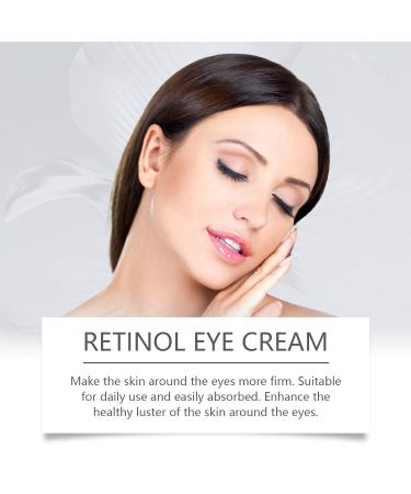 Retinol Eye Cream for Under Eye Bags Wrinkles & Dark Circles Treatment Hydrating Face Care Serum Corrector 0.71OZ (3) - Buy Online on GoSupps.com