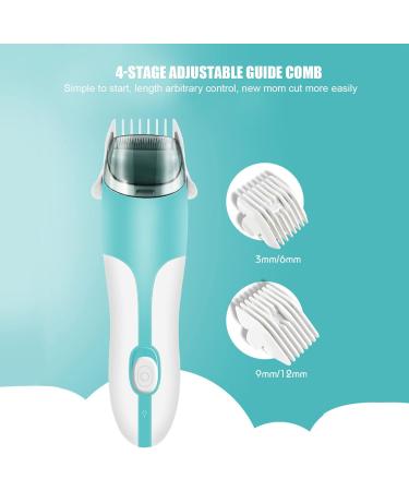 ANKROYU Waterproof Baby Hair Trimmer - Cordless & Quiet Clipper with Comb Guides | USB Rechargeable for Toddler Kids - Buy Online on GoSupps.com