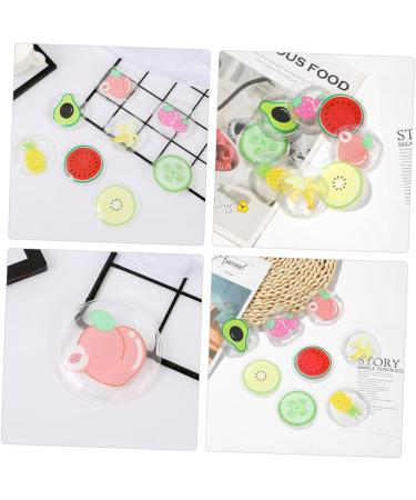 FRCOLOR 8 Pieces Eye Cooling Gels Cold Eye Pads Ice Eye Patches Cooling Package For Eyes Cooling Eye Pack Treatment Package For Eye Gel Gel Eye Protection Summer PVC Fruit - Buy Online on GoSupps.com