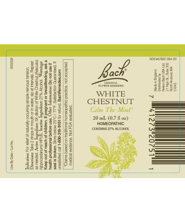 Bach Original Flower Remedies 3-Pack Be Your Best" - Larch Olive White Chestnut Homeopathic Flower Essences Vegan 20mL Dropper x3 - Buy Online on GoSupps.com