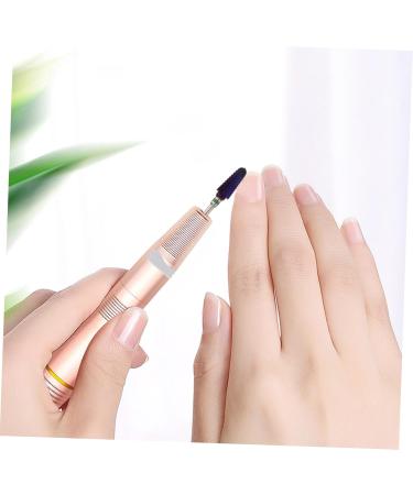 minkissy 1pc Nail Polisher Nail Polishing Heads Bits Nail Beauty Tools Electric Nail Drill Bits Manicure Head Bit Nails Gel Remover Steel Nail Plastic Pedicure 7x1.5cm White - Buy Online on GoSupps.com