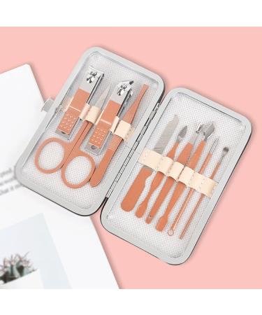 ZSLBMD Rose Gold 7-Piece Nail Tools Set Full Manicure Nail Clippers Nail Clippers Multi-Purpose Nail Clippers Set 11*7cm Roze - Buy Online on GoSupps.com