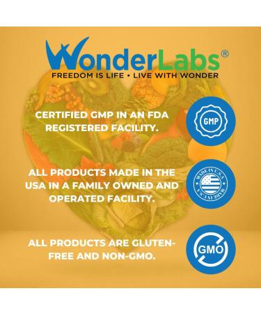 Intrinsic Factor with Folic Acid and Vitamin B-12 1000mcg - 120 Capsules by Wonder Laboratories - Buy Online on GoSupps.com