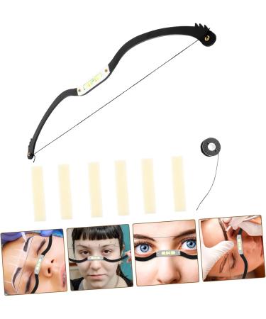 Healeved Measuring Ruler 1 Set Arch Embroidery Eyebrow Ruler Brow Template Aluminum Alloy Level Ruler Eyebrow Trimming - Buy Online on GoSupps.com