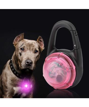 LED Dog Light Pendant - Pink Safety Keychain & Trailer Warning Light for Camping & Hiking - Buy Online on GoSupps.com