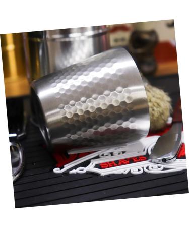 FRCOLOR Stainless Steel Razor Shell Cup Holder - 2 STK Metal Shaving Foam Dish for Soap & Razors - Buy Online on GoSupps.com