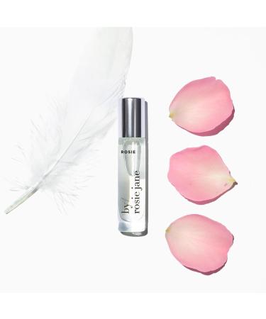 By Rosie Jane Eau De Parfum Travel Spray (Rosie) - Clean Perfume for Women - Essential Oil Mist with Notes of Nude Musk & Sweet Rose - Women's Fragrances (7.5ml) Rosie (Rose) 0.25 Fl Oz (Pack of 1) - Buy Online on GoSupps.com