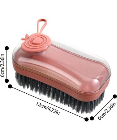 Shakven Scrub Brush with Soap Dispenser Multifunctional Shoe Brush - Clothing Brush Scrubber for Dishes Pans Household Cleaning Brushes Kitchen Cleaning Brush Green - Buy Online on GoSupps.com