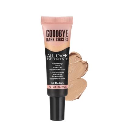 Eye Concealer Liquid 12G Lightweight Formula Color Correcting Coverage Dark circle conceal long lasting foundation Natural look Smooth application perfect wear for radiant skin 30 Medium 3