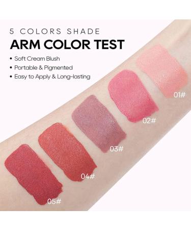 Soft Cream Liquid Blush - Dewy Lip & Cheek Tint (#02) 2.00g - Pack of 1 - Buy Online on GoSupps.com