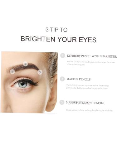 DOITOOL 8pcs for in Beauty with Built-in Professional Girls Pencil Tool Women Makeup Sharpener Pencils -in- 1 count (Pack of 1) Coffee - Buy Online on GoSupps.com