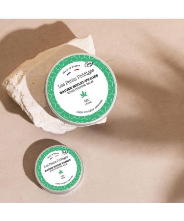Multi-Purpose CBD Balm 30ml - Nourishing Body Face Lips and Hair Care - 100% Natural - Made in France - All Skin Types - Certified ORGANIC - Recyclable Packaging - LES PETITS PRODIGES - Buy Online on GoSupps.com