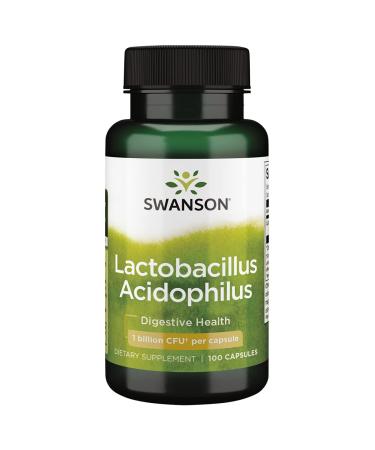 Swanson Lactobacillus Acidophilus 2 Billion Cfu 100 Capsules
