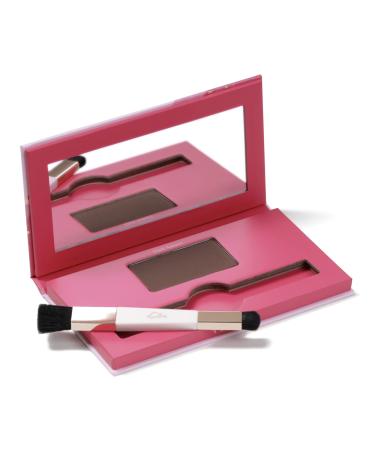 eSalon Conceal & Cover Root Touch Up + Brow Powder 5.2 g Root Coverage Palette Root Concealing Powder Instantly Covers Greys Creates Thicker & Fuller-Looking Hair Dark Auburn