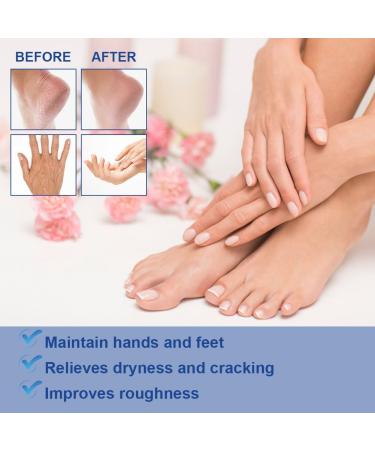 ACWOO 2pc Moisturizing and antichapped foot cream urea foot cream 60 + 2 salicylic acid foot cream for very dry feet heel balm relieves itching in dry cracked feet heels and elbows 40 g - Buy Online on GoSupps.com