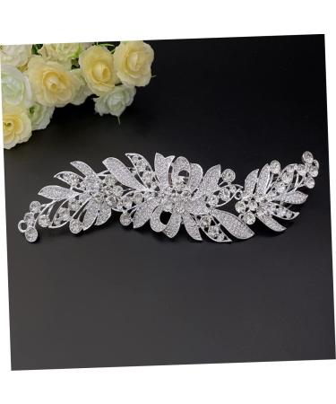 Housoutil Hair Comb Pearl Headpiece Gel Nail Kit Hair Clips Pearl Barrette Wedding Shower Stool Rhinestone Headpiece Classroom Bride Rhinestone Crystal Hair Accessories - Buy Online on GoSupps.com