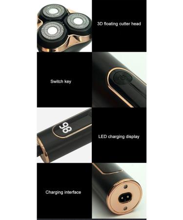 Buy Sonew Men 3 in 1 Electric Shaver | Washable Trimmer & Razors for Perfect Shaving Experience - Buy Online on GoSupps.com