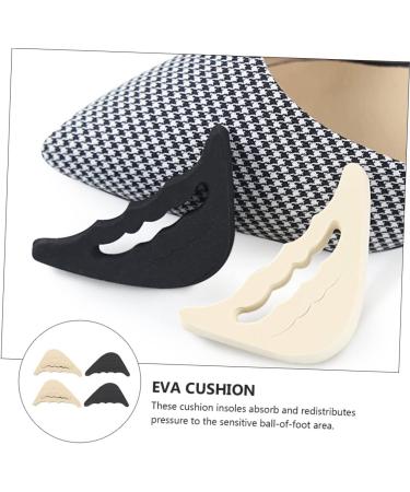 2 Pairs Forefoot Half Size Pad - Invisible High Heel Insoles & Cushions for Comfort - Metatarsal Foot Pads & Palm Support - Ideal for Women s High Heels - Buy Online on GoSupps.com