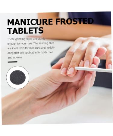 Housoutil 4pcs 1 Grinder Frosted Sheet Nail Accessories Esmalte De Gel Para U as Manicure Grinder Accessories 2.5x2.5cmx4pcs Blackx4pcs - Buy Online on GoSupps.com