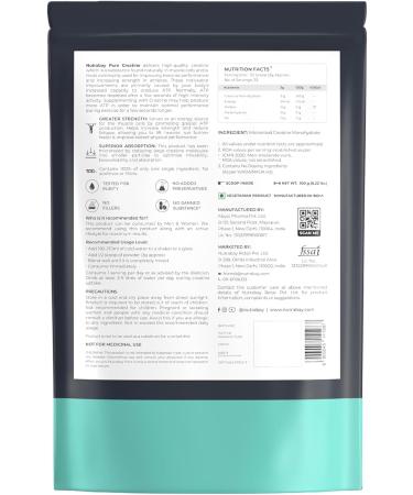 Newtrab.ay Pure Micronised Creatine Monohydrate Powder (100g Unflavoured) Pre/Post Workout Supplement for Muscle Repair & Recovery | Supports Athletic Performance & Power - Buy Online on GoSupps.com