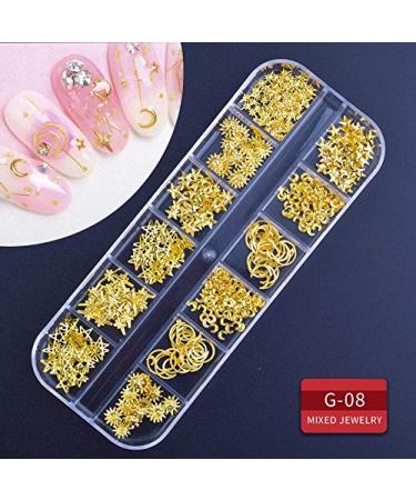 Artdone 9 Boxes Nail Rhinestones Kit with Tweezers, Pen - Nail Art Accessories Set - Buy Online on GoSupps.com