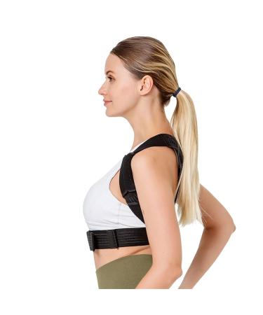 Back Posture Corrector For Men And Women Full Back Brace And Neck Support Belt With Adjustable Straps Spinal Support For Back Shoulder Lumbar Corrector (Size : M) - Buy Online on GoSupps.com