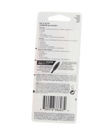 Revlon Ultimate All in One Mascara Blackened Brown (503) - Pack of 2 - Buy Online on GoSupps.com