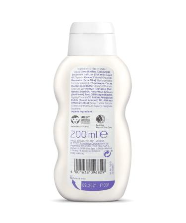Weleda Baby Derma White Malve Care Lotion | Natural Moisture for Sensitive & Dry Skin | 200 ml Intensive Care - Buy Online on GoSupps.com