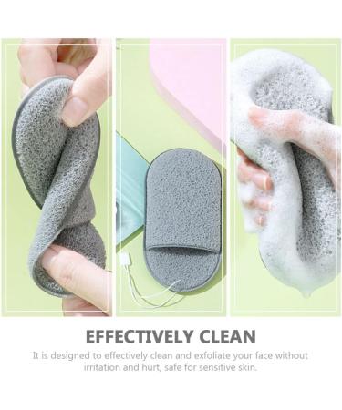 Beaupretty 4pcs Face Wash Esponjas Para Maquillaje Makeup Facial Cleaning Puffs Reusable Face Pads Esponjas Faciales Face Cleaning Puffs Facial Cotton Pads Cleansing Scrubber Sponge 1 count (Pack of 1) Grey - Buy Online on GoSupps.com