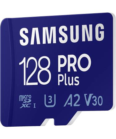 Samsung PRO Plus 128GB microSDXC Memory Card | Up to 160MB/s | UHS-I U3 A2 V30 | Full HD & 4K UHD | For Android Smartphones, Tablets, GoPro, DJI Drone | Model: MB-MD128KB/AM - Buy Online on GoSupps.com