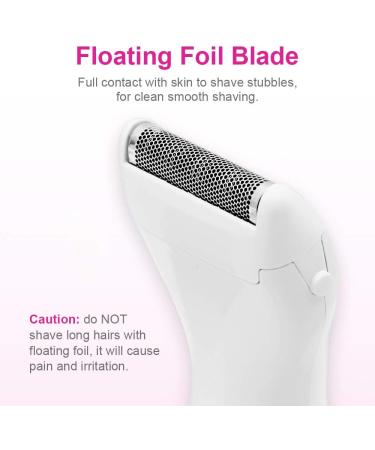 Tondeuse bikini rasoir lectrique pour femme avec peigne tondeuse cheveux sans fil feuille flottante pour utilisation sec rasoir personnel piles pour femme fille poils pubiens - Buy Online on GoSupps.com