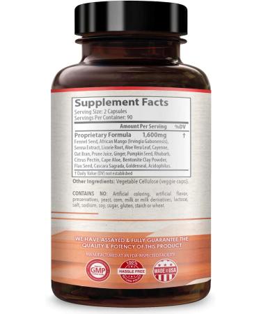 Healthy Way African Mango 1600mg - 180 Capsules | Pure Extract for Weight Management - Buy Online on GoSupps.com