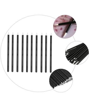 Balacoo 300 Pcs Disposable Eyeliner Makeup Brush Eye Tool Fiber Eyeliner Brush Gel Make up 9x0.7cmx3pcs Blackx3pcs - Buy Online on GoSupps.com