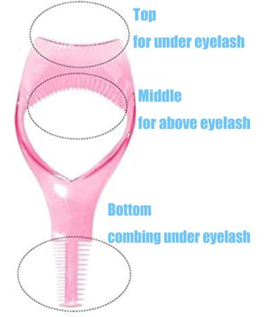 3in1 Eyelashes Tools Mascara Shield Applicator Guard 3pcs Conversatioy Mascara Applicator Lash Mascara Shield Makeup Cosmetic Lash Guard (Green) - Buy Online on GoSupps.com