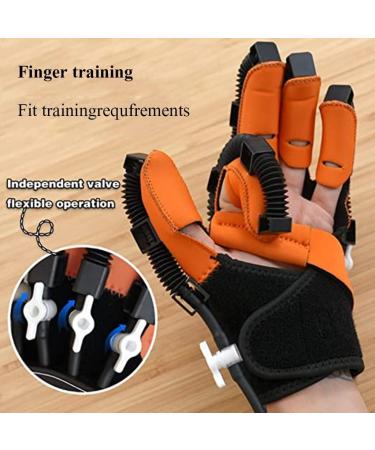 Smart Chargeable Hand Training Rehab Orthotics Rehabilitation Gloves Single Finger & Mirror Mode Finger Flexion Exerciser (Left Hand X) - Buy Online on GoSupps.com
