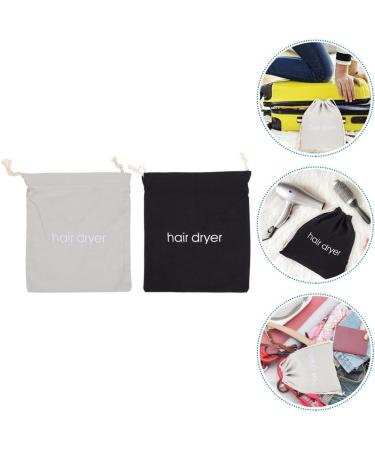 Healeved 6 Pcs Hair Dryer Storage Bag Travel Hair Dryer Bags Hair Dryer Holder Drawstring Travel Bag Fabric - Buy Online on GoSupps.com