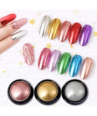 Buy Tyrrdtrd Glitter Powder - 2ml Shiny Metal Mirror Effect Red for Stunning Manicure Decoration | International Shipping Available - Buy Online on GoSupps.com