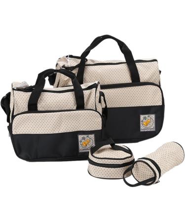 XDailuyyds Baby Wrap Pockets - Multifunctional Waterproof Mom Bag Large Capacity Travel Diaper Bag - Black - Buy Online on GoSupps.com