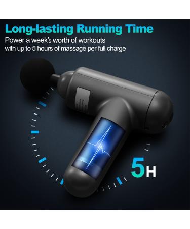 Deep Tissue Percussion Massage Gun - 32 Speeds, 7 Massage Heads - Pain Relief & Muscle Recovery - Buy Online on GoSupps.com