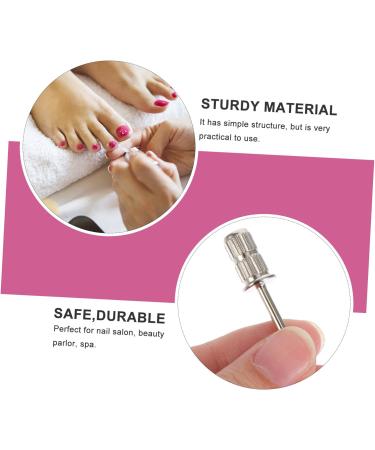 FRCOLOR 1 Set Nail Polisher Ceramic Drill Bit Gel Nail Accessories Ceramic Nail File Manicure Drill Bits Gel Nails Kit Brocas Para Manicure Grinding Heads Electric Stainless Steel - Buy Online on GoSupps.com