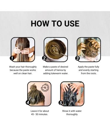 Indus Valley Bio Organic Natural Henna Hair Color Soft Black 100gm - 100% Gray Coverage | Long Lasting Dye | Vegan & Cruelty-Free - Buy Online on GoSupps.com