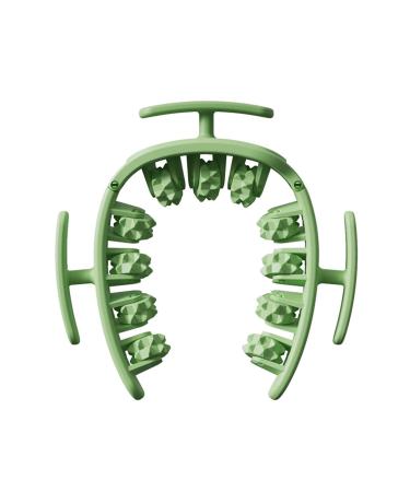 Foam massager maxant 360 3D muscle roller massage roller massage roller leg massage device oven tube device for relieving sore muscles stiffness (green)
